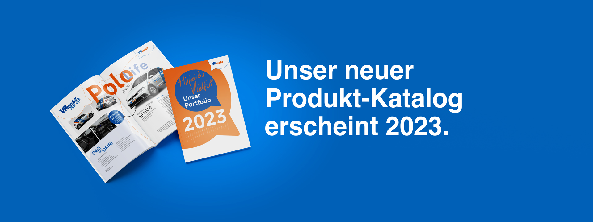 Broschüre - Unser neuer Produkt-Katalog erschein 2023.