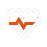 Icon - Herz mit Herzschlaglinie in der Mitte